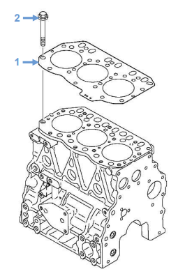 Shire 35 Cylinder Head Gasket