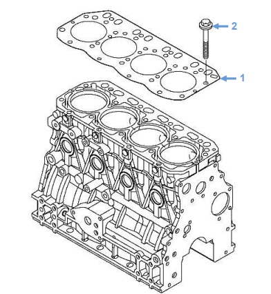 Shire 38 Cylinder Head Gasket