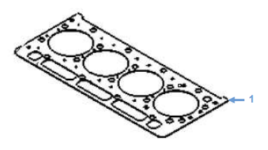 Shire 60 Cylinder Head Gasket