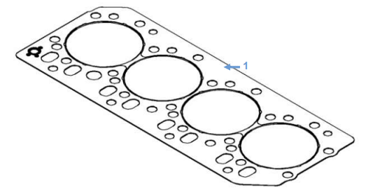 Shire 90 Cylinder Head Gasket